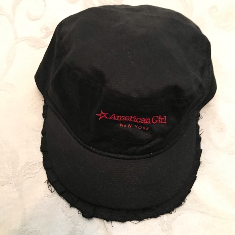 American girl black cap